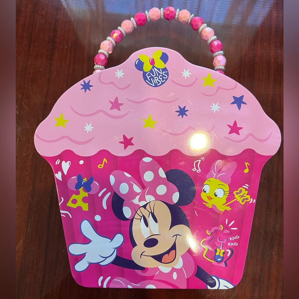 Disney Pink Tin Cupcake - Picture 3 of 6